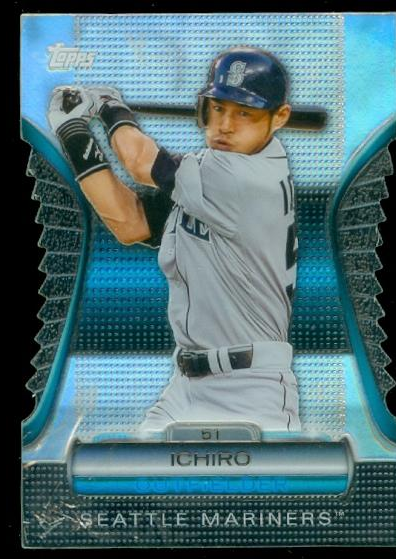 2012 Topps Golden Moments Die Cuts #GMDC25 Ichiro Suzuki