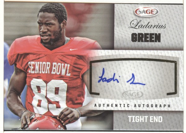 2012 SAGE Autographs Silver #A19 Ladarius Green