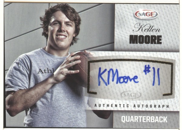 2012 SAGE Autographs Silver #A36 Kellen Moore