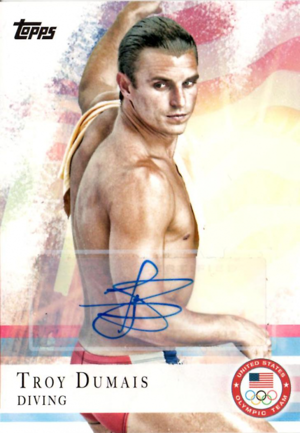 2012 Topps U.S. Olympic Team Autographs #49 Troy Dumais
