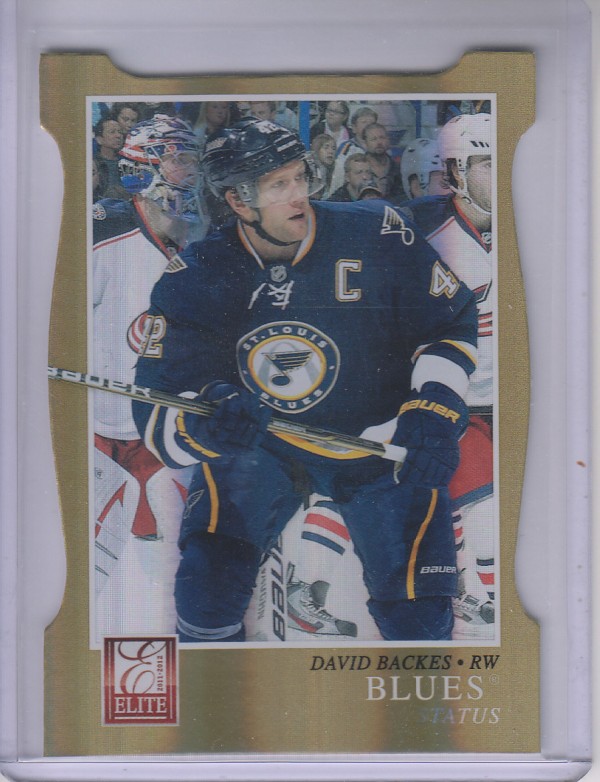 2011-12 Elite Status Gold #22 David Backes