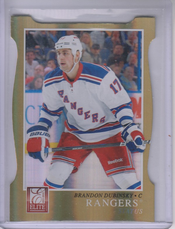 2011-12 Elite Status Gold #169 Brandon Dubinsky