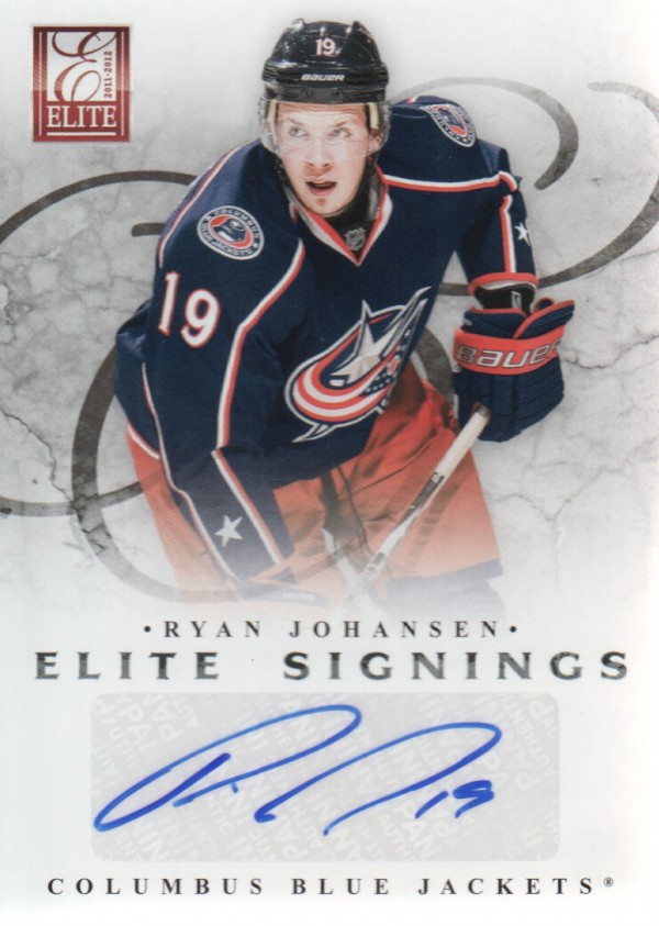 2011-12 Elite Signings #37 Ryan Johansen