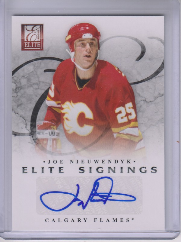 2011-12 Elite Signings #70 Joe Nieuwendyk SP