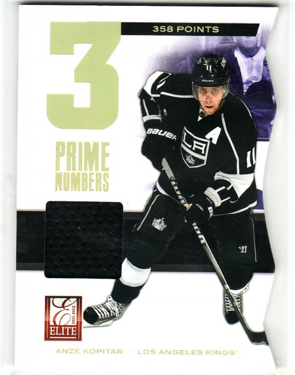 2011-12 Elite Prime Number Jerseys #29 Anze Kopitar/300*