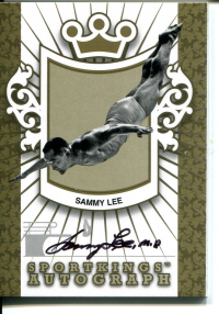 2012 Sportkings Autographs Gold #ASL1 Sammy Lee front image