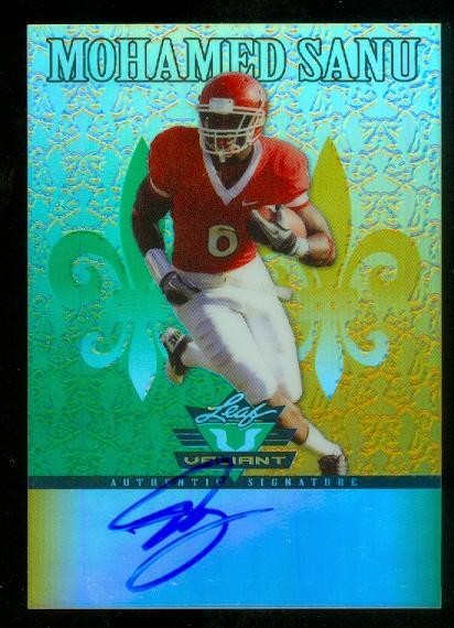 2012 Leaf Valiant Draft #MS1 Mohamed Sanu
