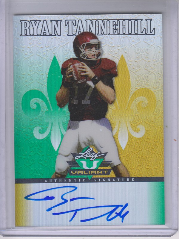 2012 Leaf Valiant Draft #RT2 Ryan Tannehill