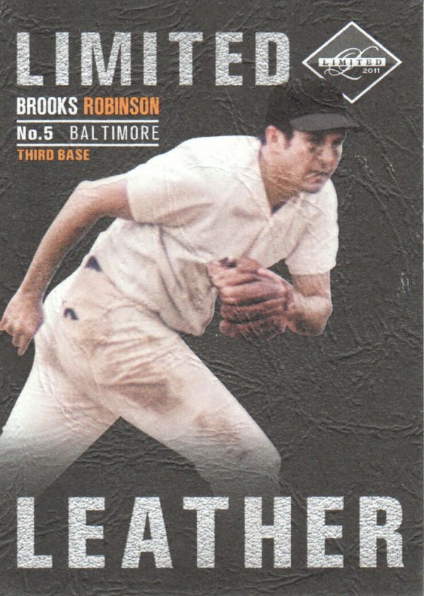 2011 Limited Leather #14 Brooks Robinson