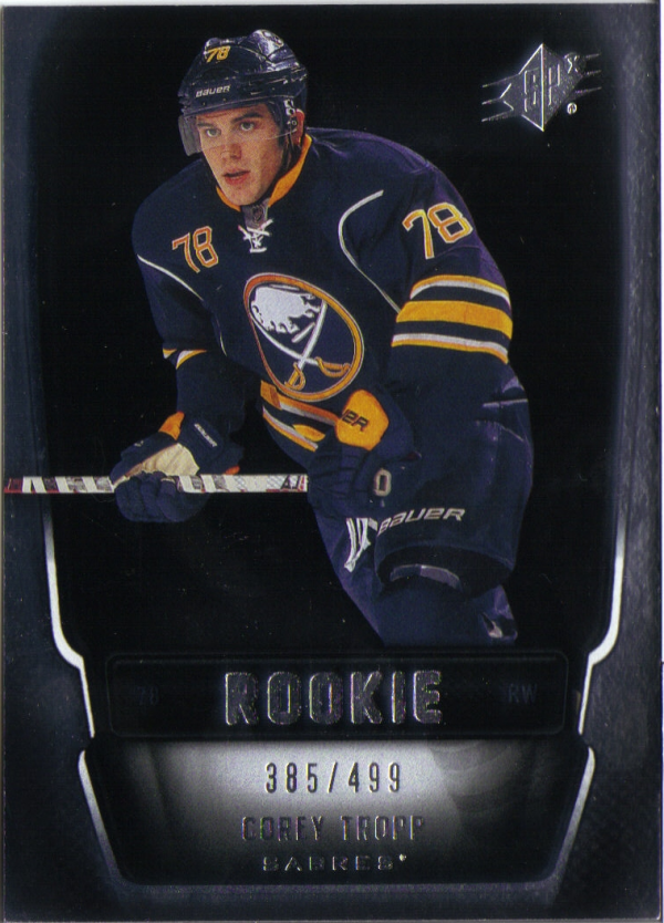 2011-12 SPx #138 Corey Tropp RC