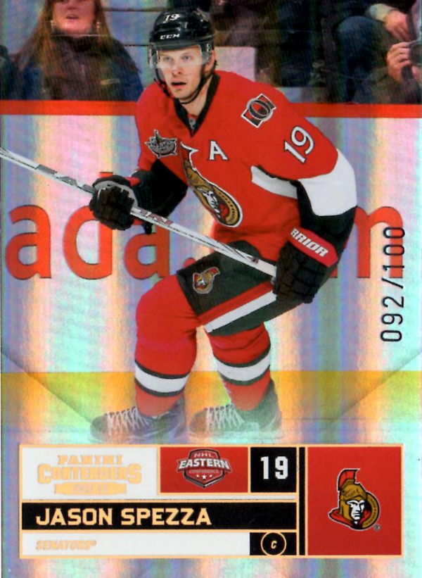 2011-12 Panini Contenders Gold #51 Jason Spezza