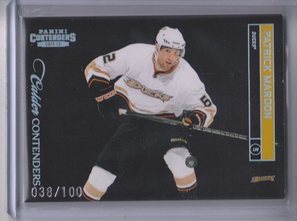 2011-12 Panini Contenders Gold #162 Patrick Maroon