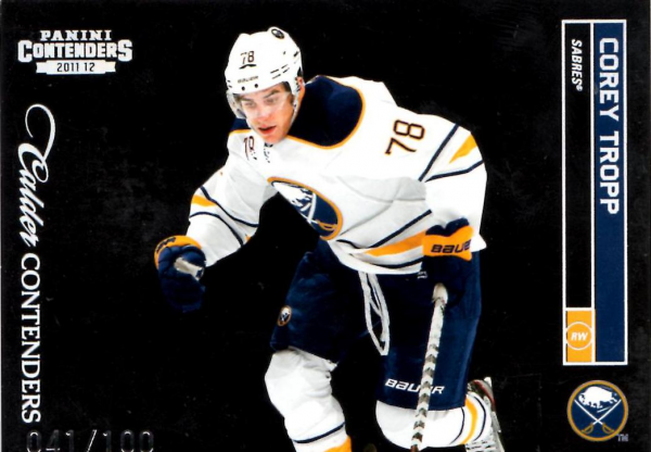 2011-12 Panini Contenders Gold #163 Corey Tropp