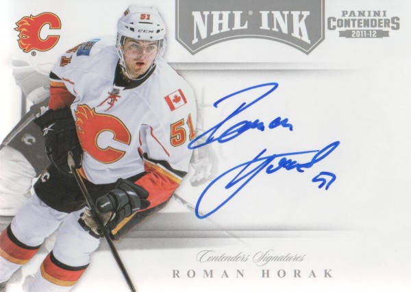 2011-12 Panini Contenders NHL Ink #7 Roman Horak
