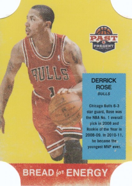 2011-12 Panini Past and Present Bread for Energy #42 Derrick Rose