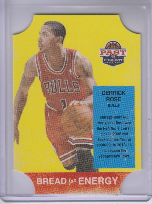 2011-12 Panini Past and Present Bread for Energy #42 Derrick Rose