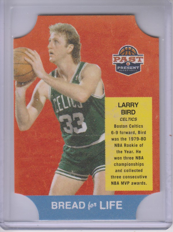 2011-12 Panini Past and Present Bread for Life #2 Larry Bird