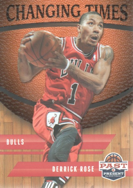 2011-12 Panini Past and Present Changing Times #27 Derrick Rose