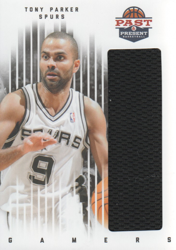 2011-12 Panini Past and Present Gamers Jerseys #91 Tony Parker