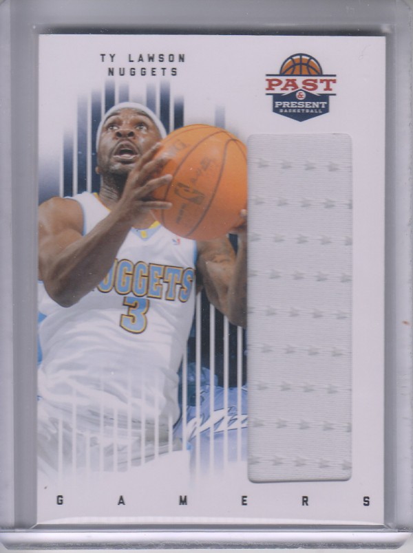 2011-12 Panini Past and Present Gamers Jerseys #93 Ty Lawson