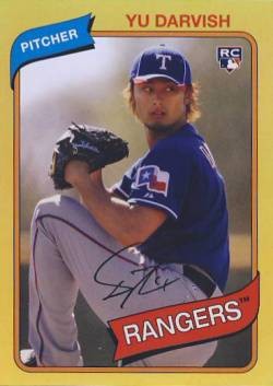 2012 Topps Archives Gold Foil #119 Yu Darvish