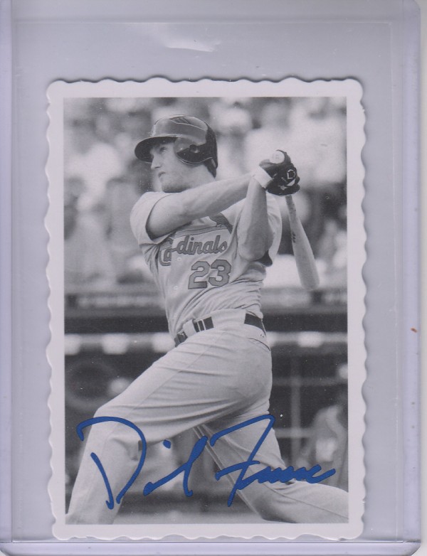2012 Topps Archives Deckle Edge #5 David Freese