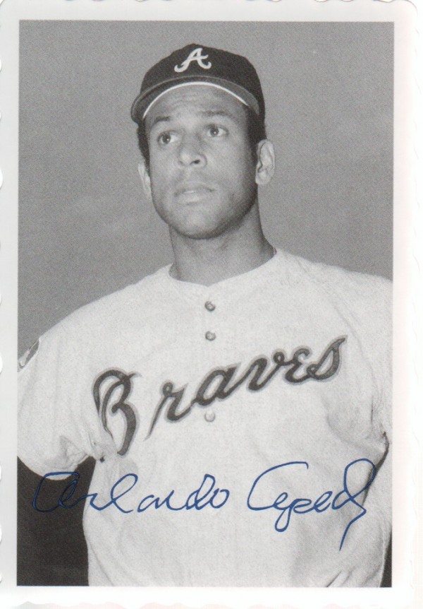 2012 Topps Archives Deckle Edge #10 Orlando Cepeda