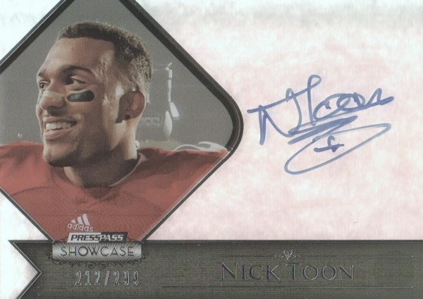 2012 Press Pass Showcase #SCNT Nick Toon/279*