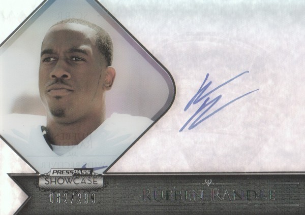 2012 Press Pass Showcase #SCRR Rueben Randle/299