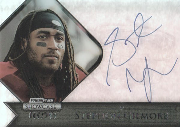 2012 Press Pass Showcase #SCSG Stephon Gilmore/299