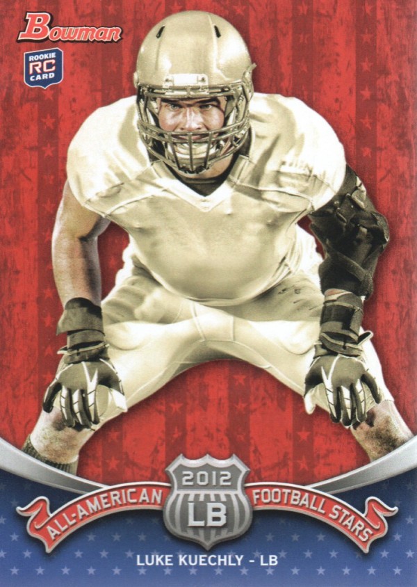 2012 Bowman All-Americans #BAALK Luke Kuechly