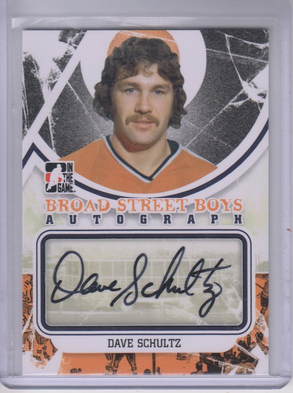 2011-12 ITG Broad Street Boys Autographs #ADS Dave Schultz
