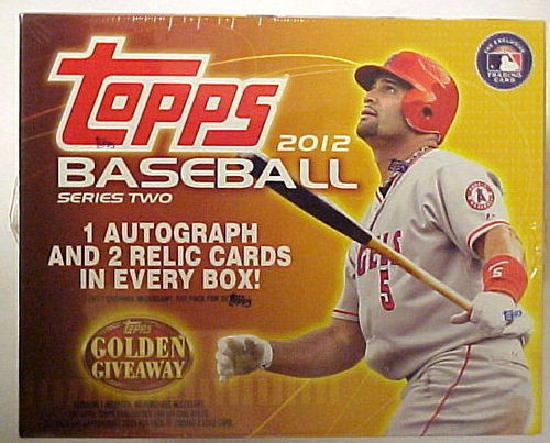 2012 Topps Baseball Jumbo Box Series 2