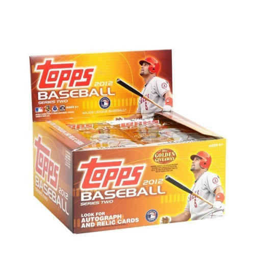 2012 Topps Baseball Retail Box Series 2