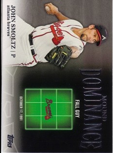 2012 Topps Mound Dominance #MD14 John Smoltz