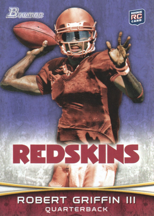 2012 Bowman Purple #200 Robert Griffin III