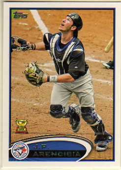 2012 Topps #207B J.P. Arencibia  VAR SP/Rookie Cup