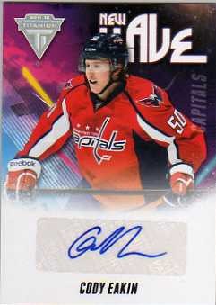 2011-12 Panini Titanium New Wave Autographs #5 Cody Eakin