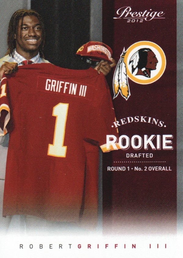 2012 Prestige #230B Robert Griffin III Draft SP