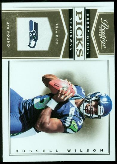 2012 Prestige Prestigious Picks #31 Russell Wilson