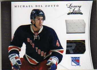 2011-12 Luxury Suite #35 Michael Del Zotto JSY STK