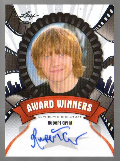 2012 Pop Century Award Winners Autographs #AWRG1 Rupert Grint
