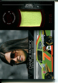 2012 Press Pass Redline Relics Red #RLDP2 Danica Patrick NNS/75 front image
