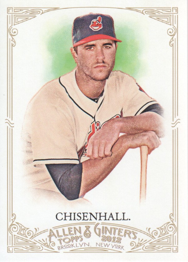 2012 Topps Allen and Ginter #17 Lonnie Chisenhall