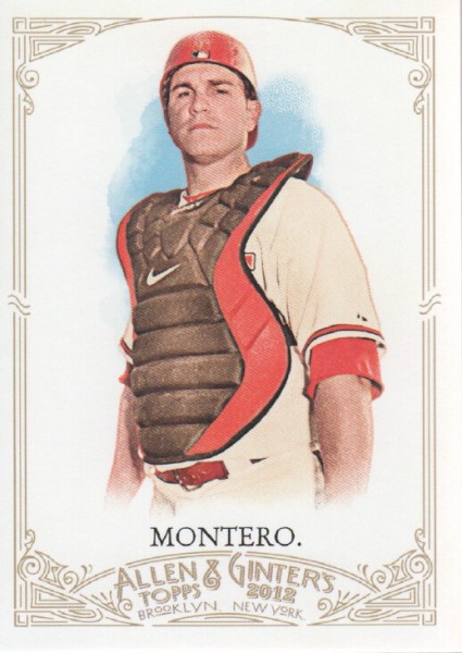 2012 Topps Allen and Ginter #20 Miguel Montero