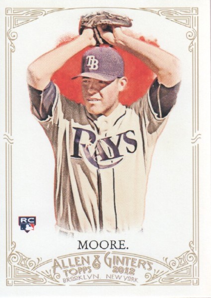 2012 Topps Allen and Ginter #21 Matt Moore RC