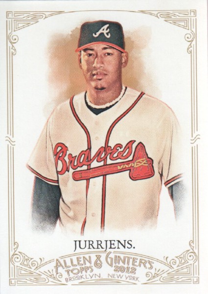 2012 Topps Allen and Ginter #22 Jair Jurrjens