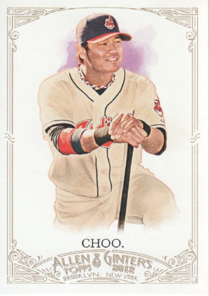 2012 Topps Allen and Ginter #25 Shin-Soo Choo