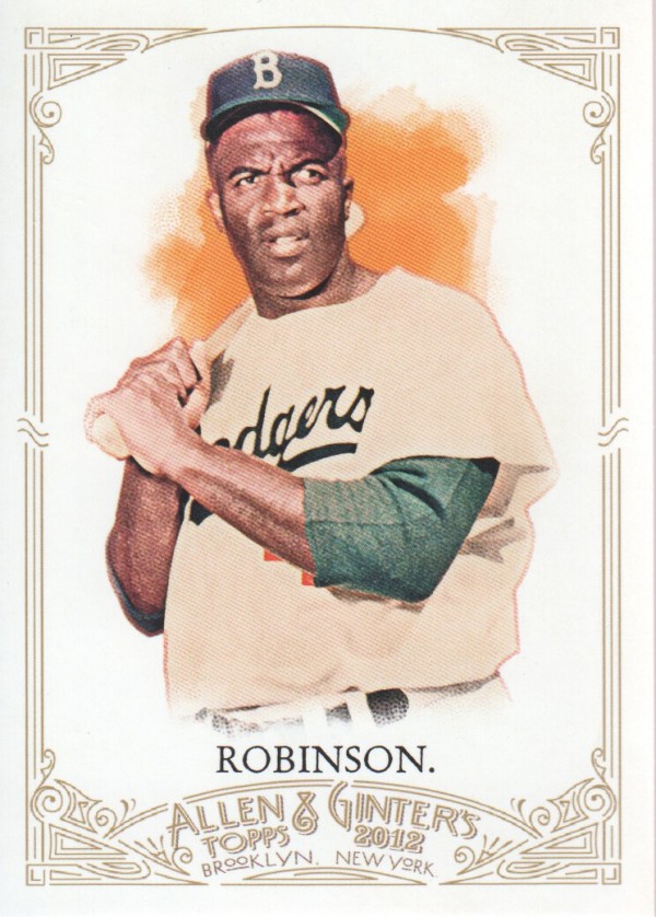 2012 Topps Allen and Ginter #31 Jackie Robinson