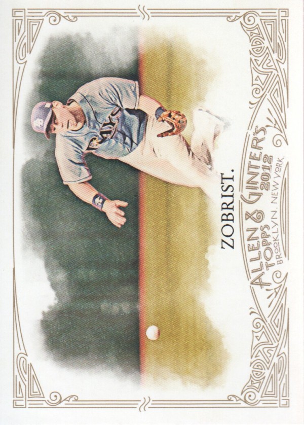 2012 Topps Allen and Ginter #32 Ben Zobrist